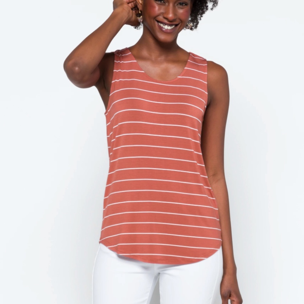 MARKET & SPRUCE Alora Twist Back Knit Tank